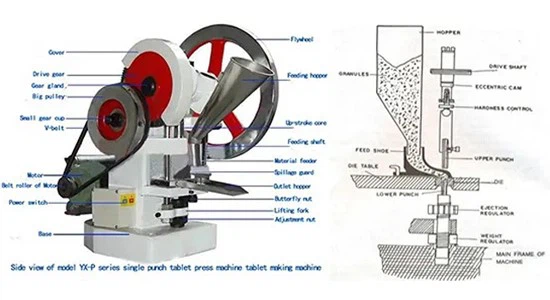 Pill Tablet Press Machine | Shaanxi Achieve chem-tech Pill Tablet Press Machine | Shaanxi Achieve chem-tech
